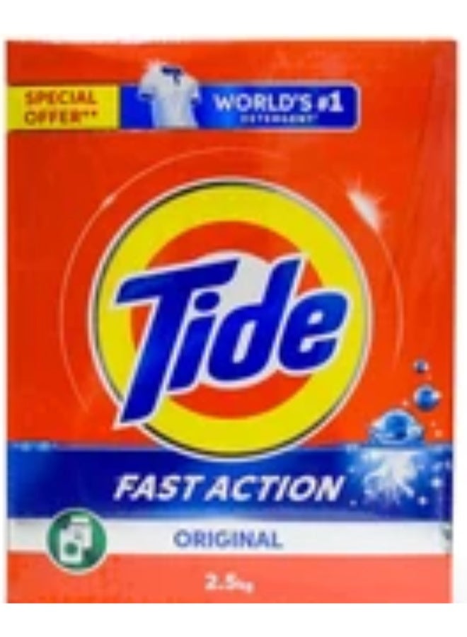 Tide 4 x 2.5kg (Green) Frontload – Powerful Laundry Detergent for Front‑Loading Machines - Image 2